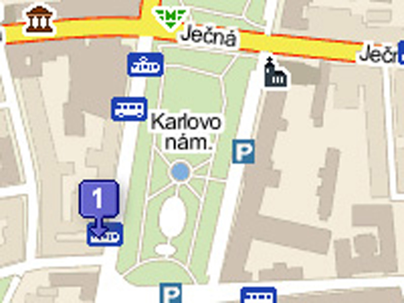 Kde kury probíhají - Mapa